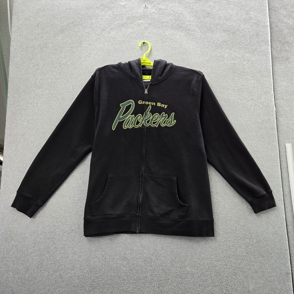 Green Bay Packers Men Hoodie XXL Black Unknown Brand Graphic Team Logo